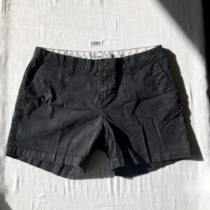 Old Navy Women’s Casual Khaki Shorts size 2, Solid Black
